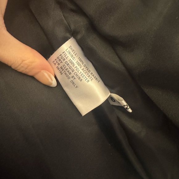 Vintage Ada Rabbit Fur Jacket - Picture 8 of 8